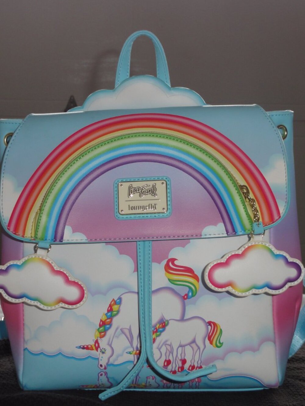 Lisa Frank Markie Reflection Mini Backpack - Loungefly - NEW WITHOUT TAGS!